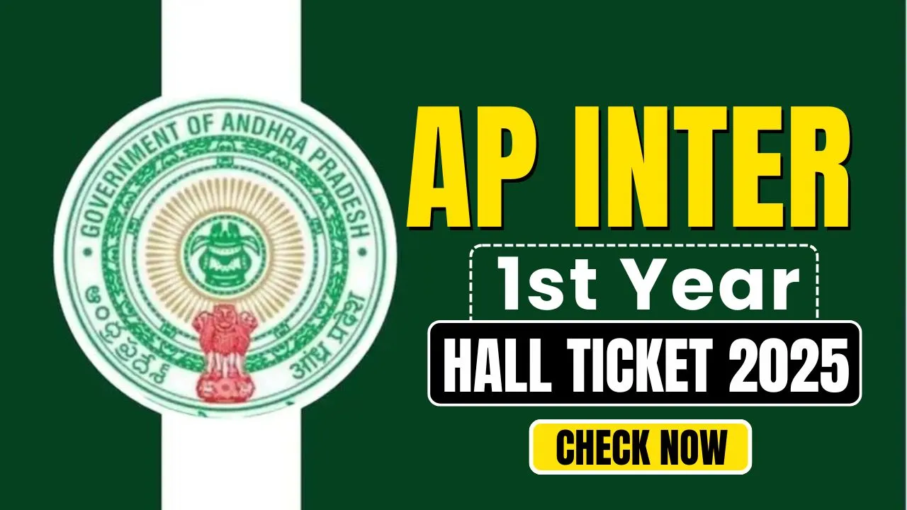 AP Inter 1st Year Hall Ticket 2025