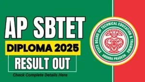 AP SBTET Diploma Results 2025