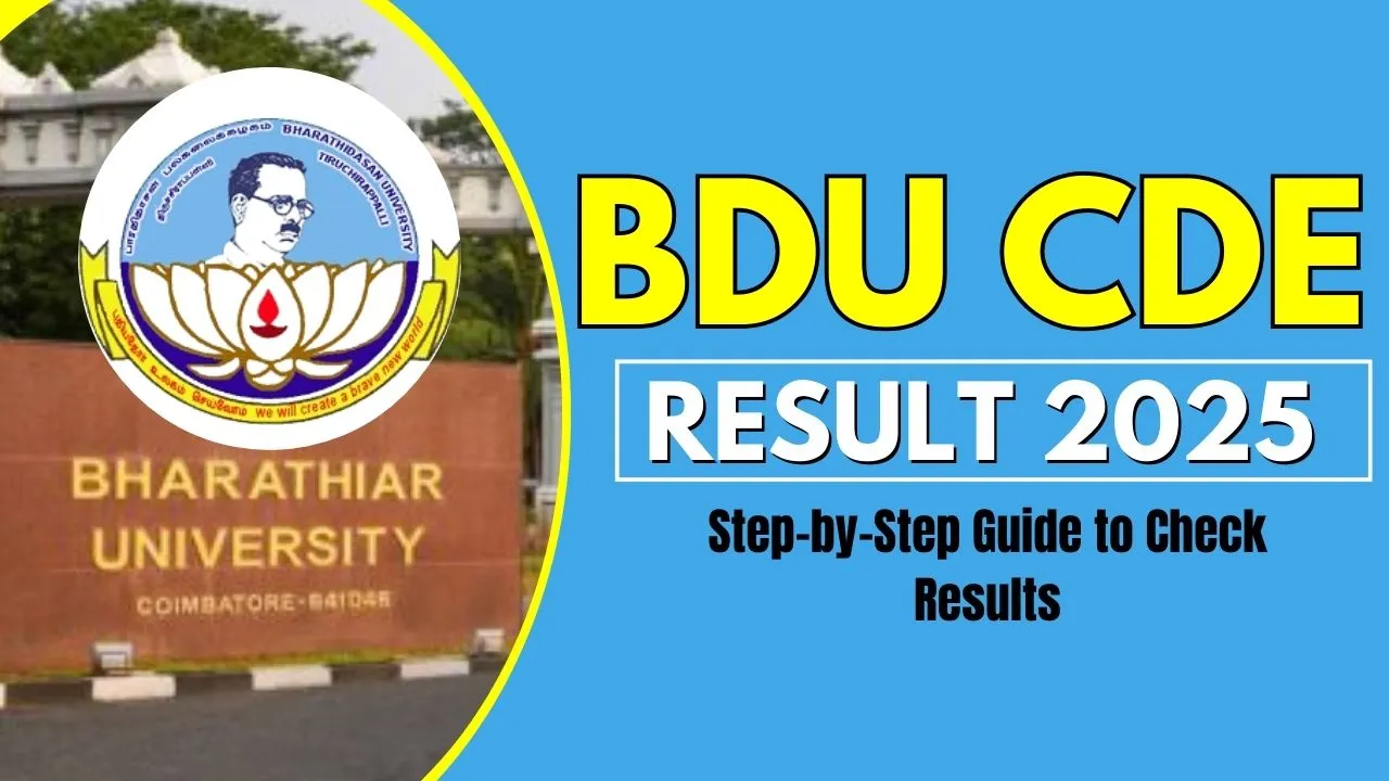 BDU CDE Result 2025