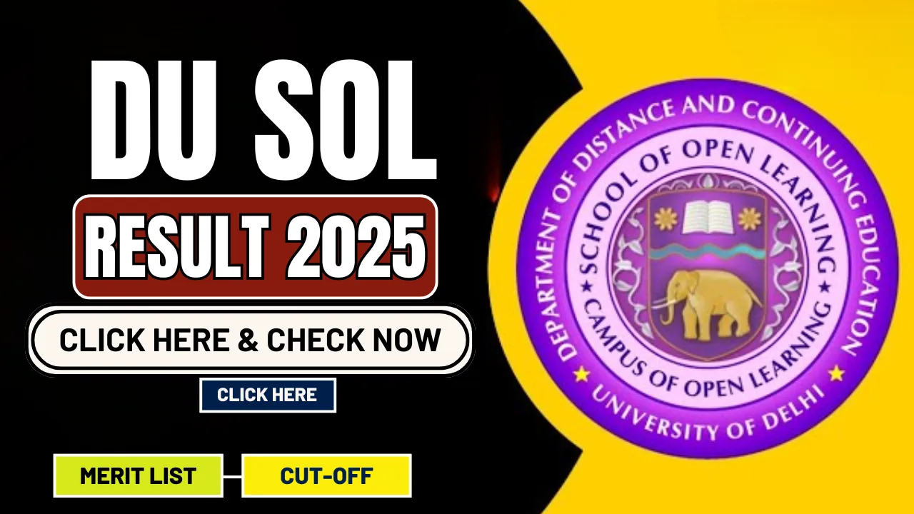 DU SOL Result 2025