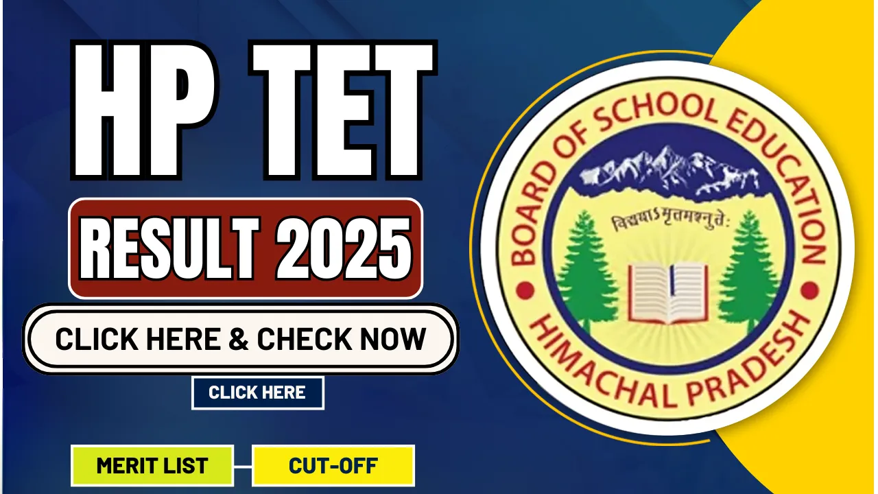 HP TET Result 2025