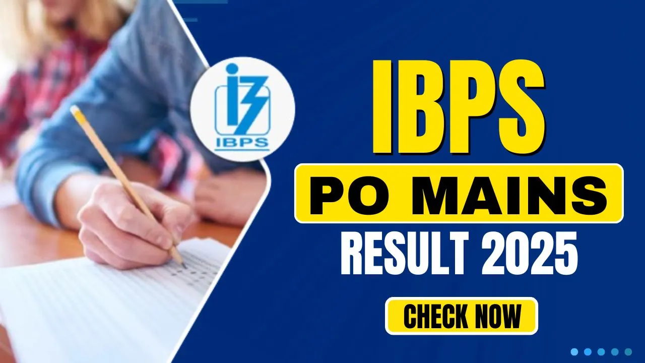 IBPS PO Mains Result 2025