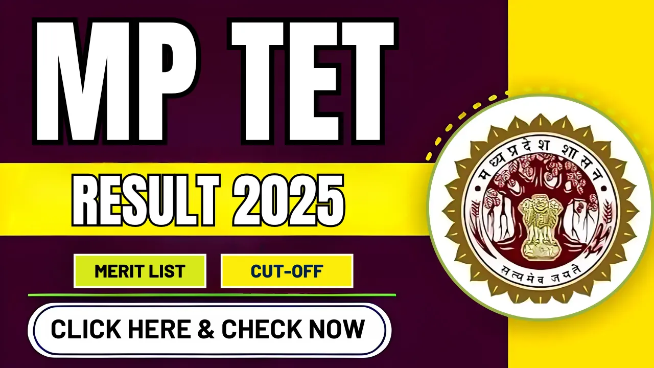 MP TET Result 2025