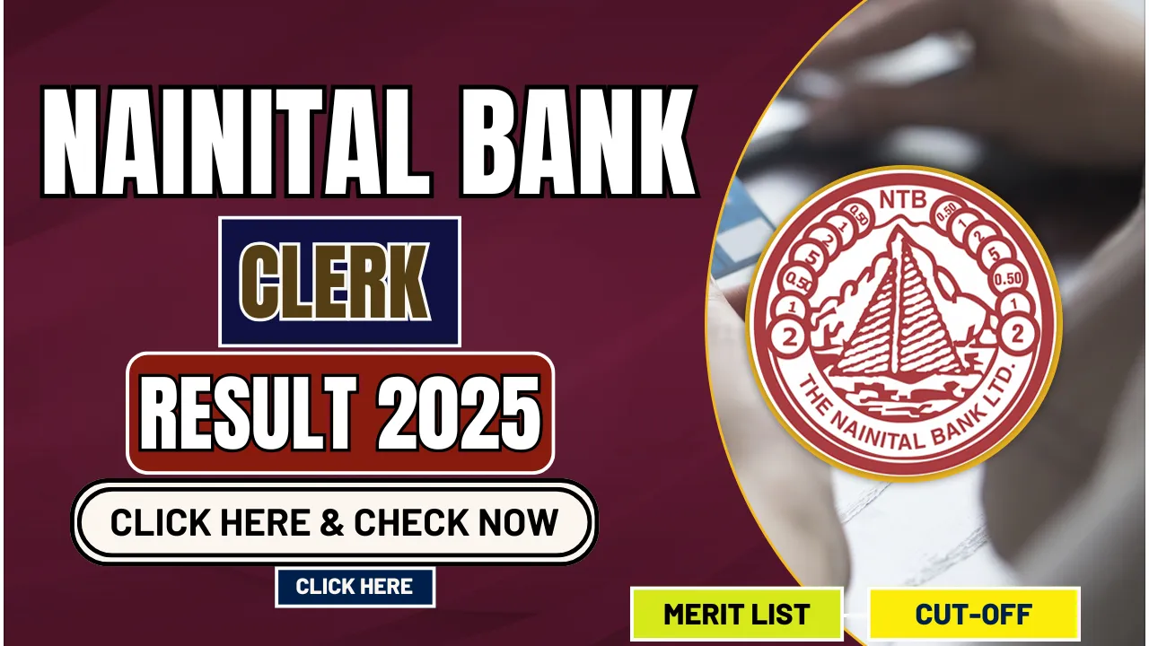 Nainital Bank Clerk Result 2025