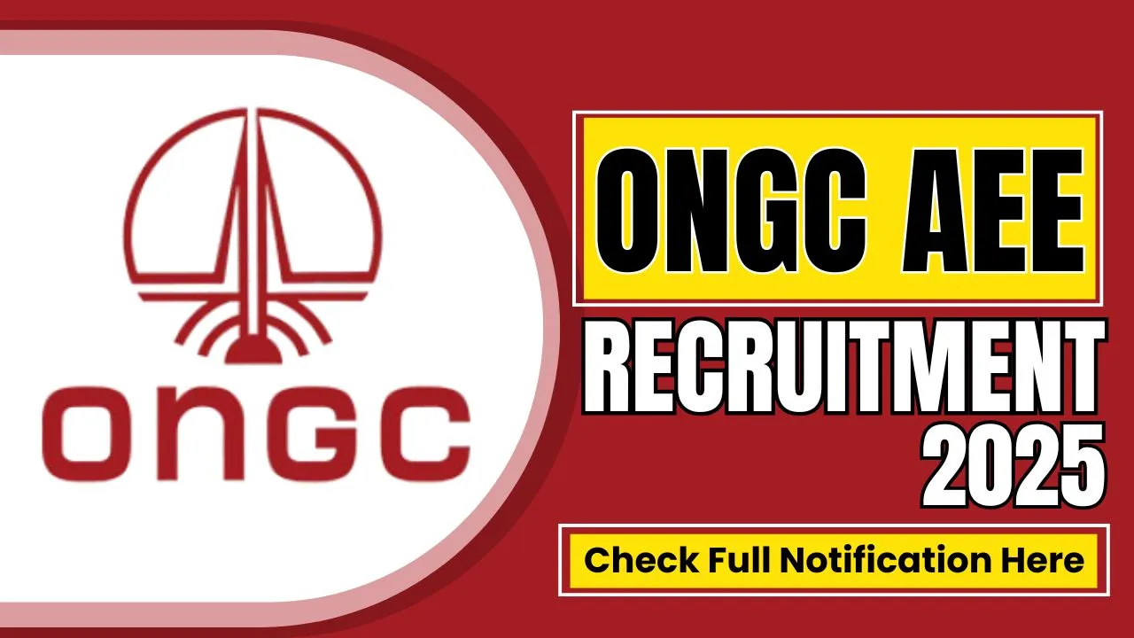 ONGC AEE Recruitment 2025