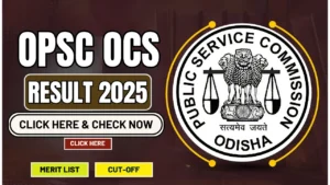 OPSC OCS Result 2025