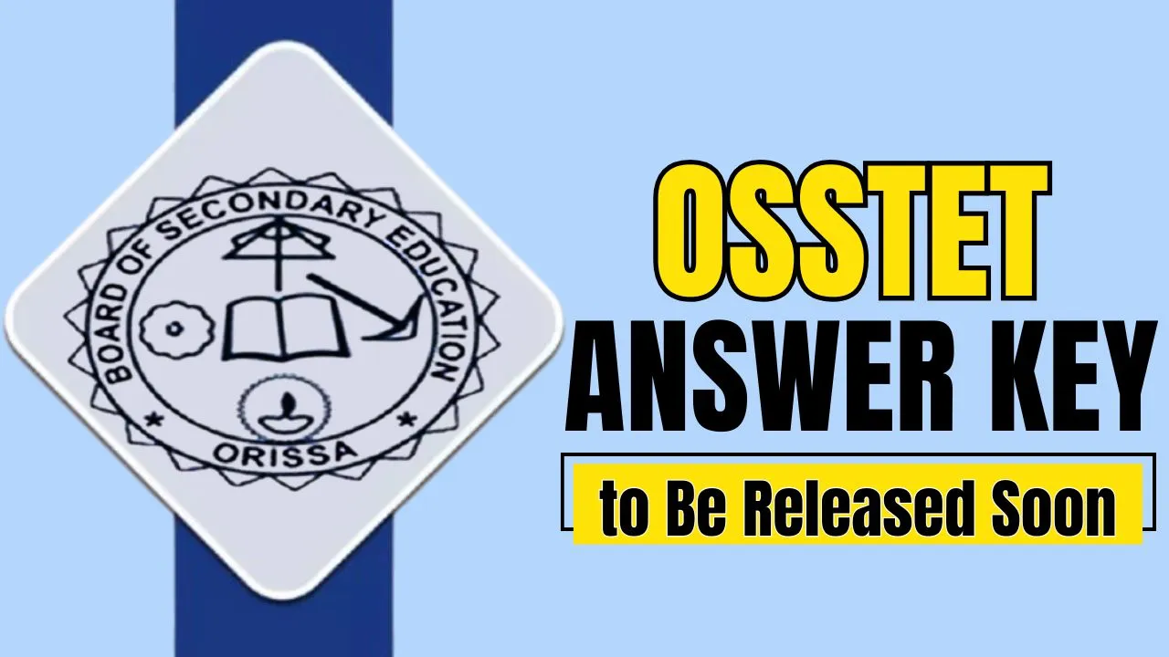 OSSTET Answer Key 2025