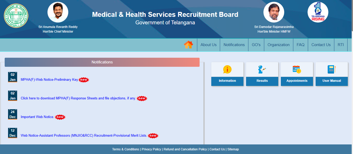 TG MHSRB Staff Nurse Result 2025